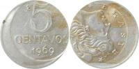 d 69 5 Centavo WELTM.-Brasil-  1969 Brasil D15, missstrike