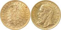     18679G~2.2-GG 10 Mark   Friedrich I von Baden 1879G f.vz !! TOP J 186 625,00 EUR Differenzbesteuert nach §25a UstG zzgl. Versand