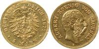  5 Mark   26077E~2.8-GG   Sachsen, Albert 1877E SS+ Henkelspur 260 365,00 EUR Differenzbesteuert nach §25a UstG zzgl. Versand