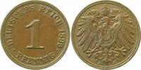 d 1 Pf 01099J~2.0-H 1 Pfennig  1899J vz Lichtenrader Prägung J 010