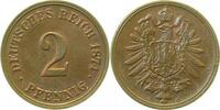 d 2 Pf 00274G~1.-LP-H 2 Pfennig  1874G prfr/stgl, Lichtenrader Prägung, leichter Riffelrand J 002