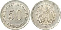 d  00775D~1.8-H 50 Pfennig  1875D vz+ J 007