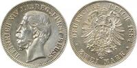     12084A~1.4 2 Mark  Heinrich XIV 1884A f.rprfr/f.prfr/stgl !!!!! J 120 1385,00 EUR Differenzbesteuert nach §25a UstG zzgl. Versand