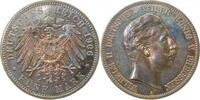     10406A~0.1-GG-PAT 5 Mark  Wilhelm II 1906A PP- herrliche Patina J 104 1865,00 EUR Differenzbesteuert nach §25a UstG zzgl. Versand