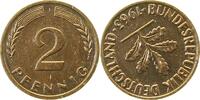  2 Pf   S38163J2.5b 2 Pfennig  1963J ca.S160 ss/vz J 381 45,00 EUR Differenzbesteuert nach §25a UstG zzgl. Versand