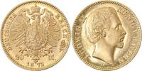 d  19473D~1.5-0-GG 20 Mark  1873D Ludwig II. v.Bayern vz/st aus Poliete Platte J 194