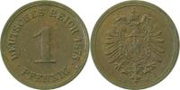  1 Pf   00175F~1.8-H 1 Pfennig  1875F vz+ relativ leichte Farbe J 001 22,00 EUR Differenzbesteuert nach §25a UstG zzgl. Versand