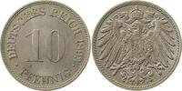 d  01393F~1.5-H 10 Pfennig  1893F vz/stgl!!!! J 013