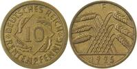     30925F~2.8 10 Pfennig  1925F SS+ inkl. Expertise, äusserst selten !!... 1550,00 EUR Differenzbesteuert nach §25a UstG zzgl. Versand