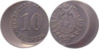 d  P00475A1.5 10 Pfennig  1875A vz/st D25 !!!! J 004