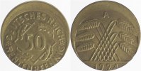 d  P31024A2.0 50 Pfennig  1924A D15 vz J 310