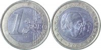 d 2001 Euro EU-MON-1 1 Euro Monaco