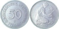     LP38489G2.5 50 Pfennig 89G sehr starke LichtPräg J 384 55,00 EUR Differenzbesteuert nach §25a UstG zzgl. Versand