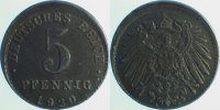  5 5 Pf   P29720A2.5 5 Pfennig  1920A leicht dezentr. J 297 16,00 EUR Differenzbesteuert nach §25a UstG zzgl. Versand