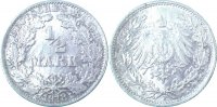  0 0.5 RM   LP01618F2.0 1/2 Reichsmark 1918F vz licht.Prägung J 016 11,50 EUR Differenzbesteuert nach §25a UstG zzgl. Versand