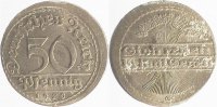     P30120E2.5 50 Pfennig  1920E D10 ss/vz J 301 23,00 EUR Differenzbesteuert nach §25a UstG zzgl. Versand