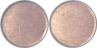  1 Pf   ROH380 1 Pfennig  Rohling Bund gestaucht J 380 7,00 EUR Differenzbesteuert nach §25a UstG zzgl. Versand